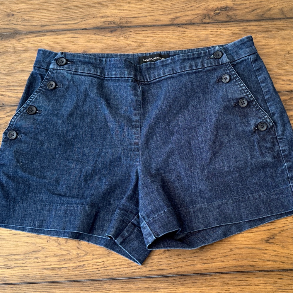 Banana Republic Dark Blue Women's Shorts